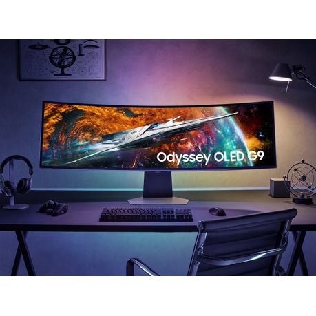 Samsung 49" Odyssey OLED G95, 0.03ms Response, 240Hz Smart Gaming