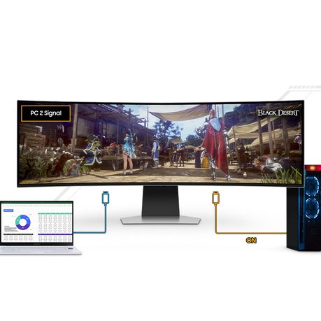 Samsung 49" Odyssey OLED G95, 0.03ms Response, 240Hz Smart Gaming