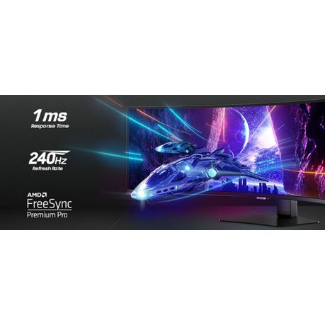 Samsung 49" Odyssey Dual QHD G954 - 1ms, 240Hz Gaming Monitor